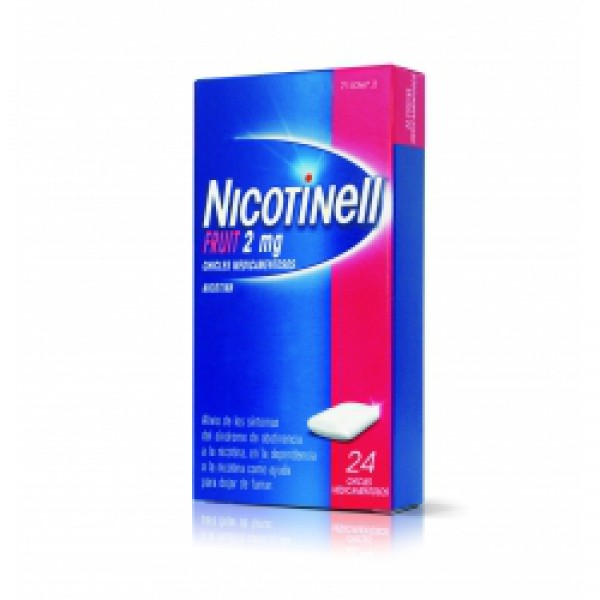 Nicotinell Fruit - 2 mg (24 gomitas)