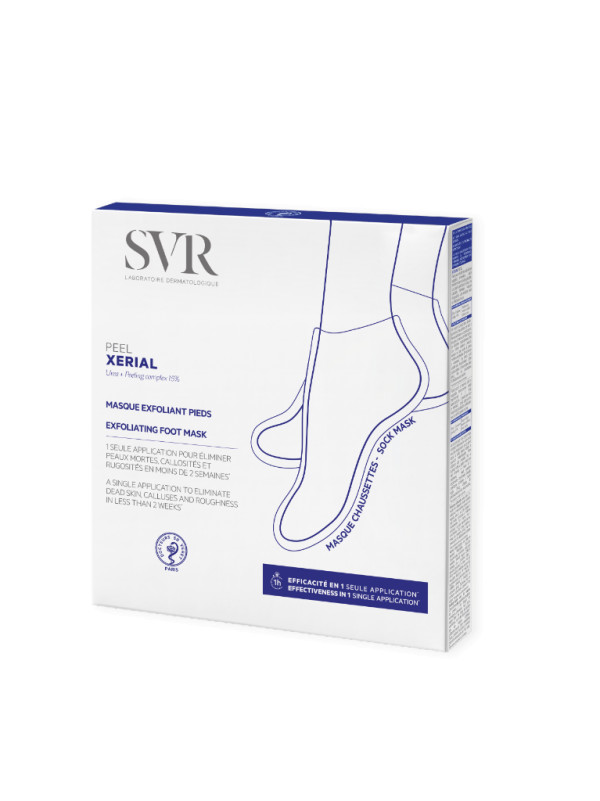 SVR Xerial Peel Máscara Meia Esfoliante Pés