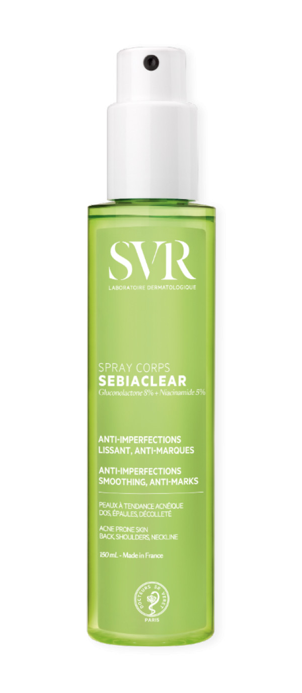 SVR Sebiaclear Spray Corporal - 150ml