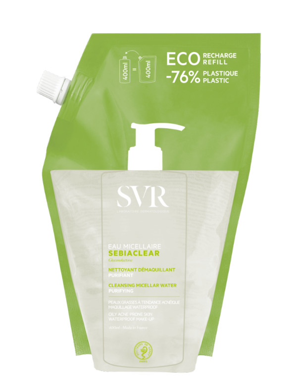 SVR Sebiaclear Agua Micelar Refill - 400ml