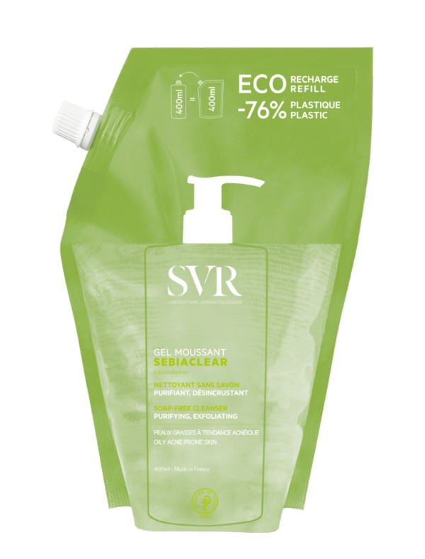 SVR Sebiaclear Gel Mousse Refill - 400ml