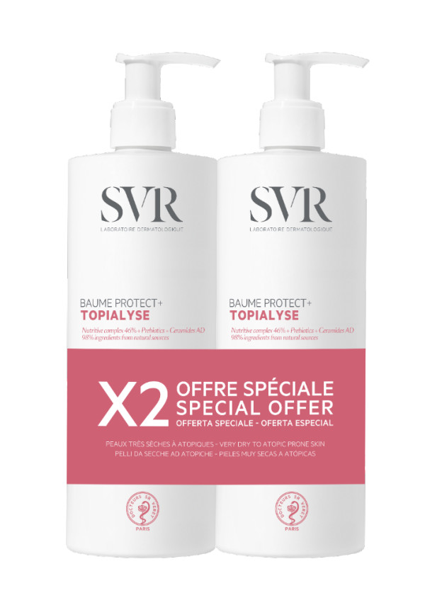 SVR Topialyse Baume Protect+ - 400ml (Pack Duplo)