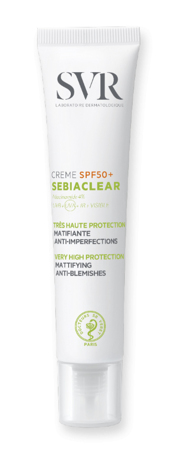 SVR Sebiaclear Creme Protector SPF50+ - 40ml