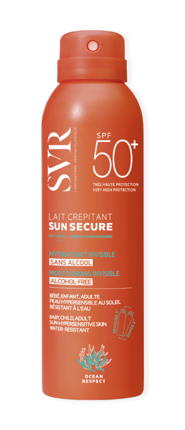 SVR Sun Secure Leite Crepitant SPF50+ - 200ml