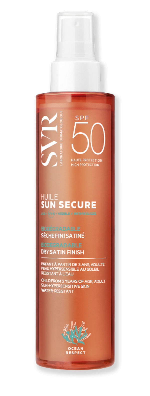 SVR Sun Óleo Seco SPF50 - 200ml