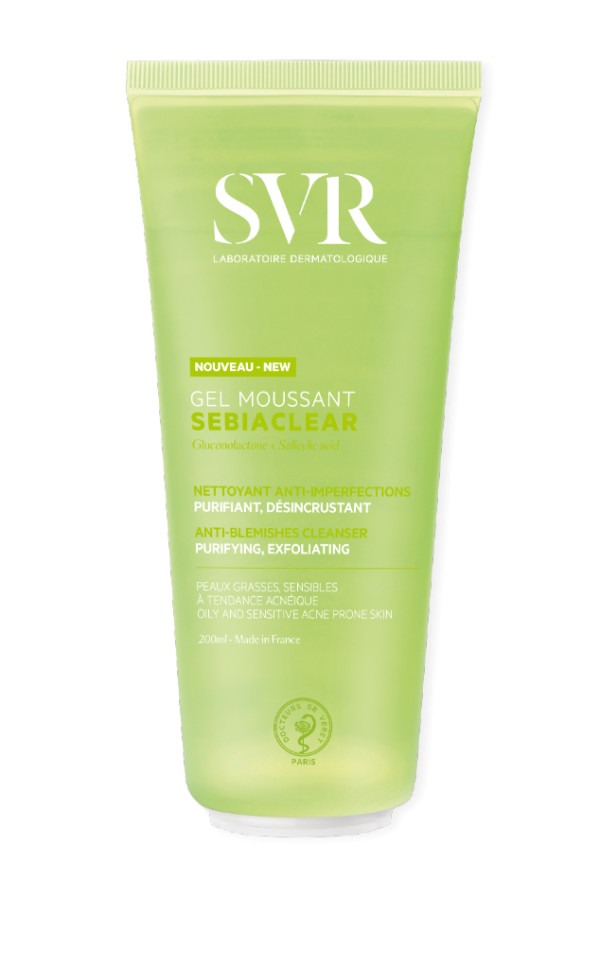 SVR Sebiaclear Gel Moussant - 200ml