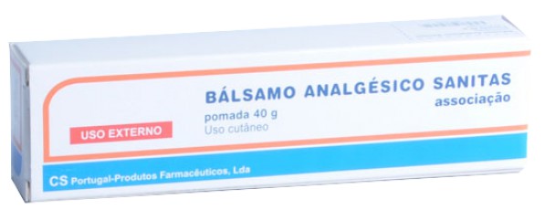 Bálsamo Analgésico Sanitas pomada - 40g