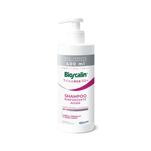 Bioscalin Tricoage50+ Champô Fortificante Queda - 400ml