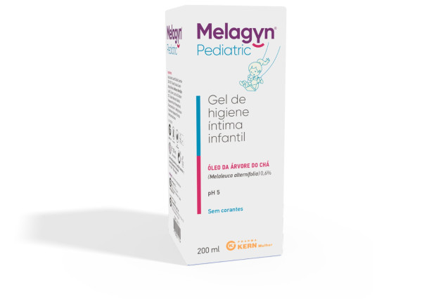 Melagyn Pediatric Gel Higiene Intima Infantil - 200ml