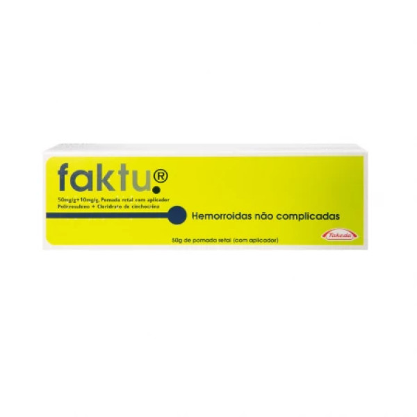 Faktu - pomada rectal para hemorroides
