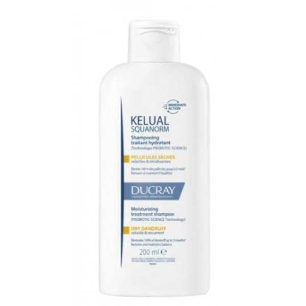Ducray Kelual-Squanorm Champô Caspa Seca - 200ml
