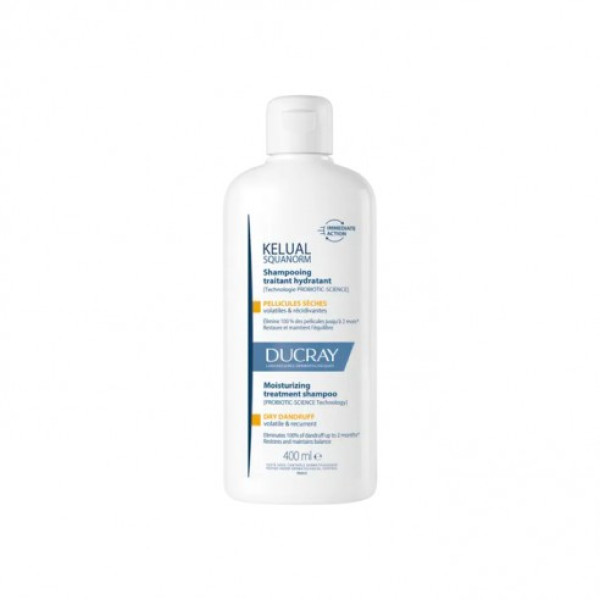 Ducray Kelual-Squanorm Champô Caspa Seca - 400ml