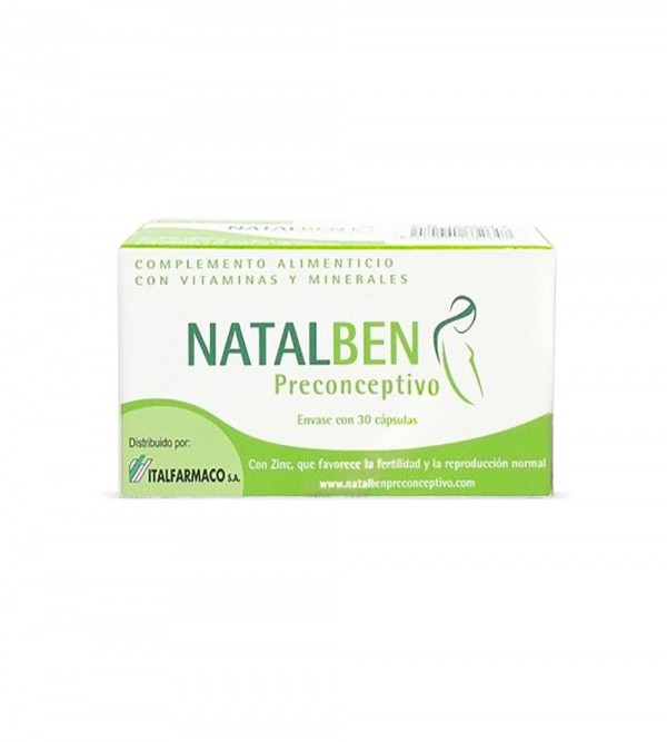 Natalben Preconcepção (x30 cápsulas)