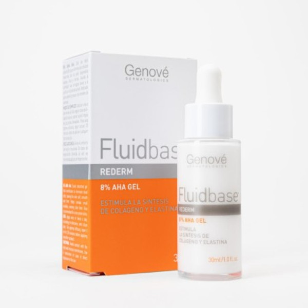Fluidbase Rederm 8% AHA Gel - 30ml