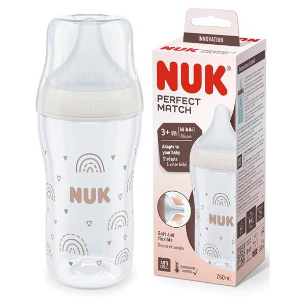 Nuk Perfect Match Biberão_Rainbow - 260ml