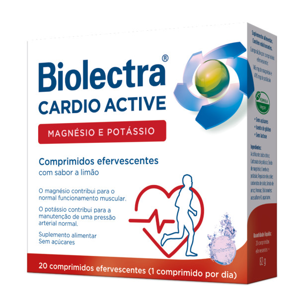Biolectra Cardio Active (x20 comprimidos efervescentes)