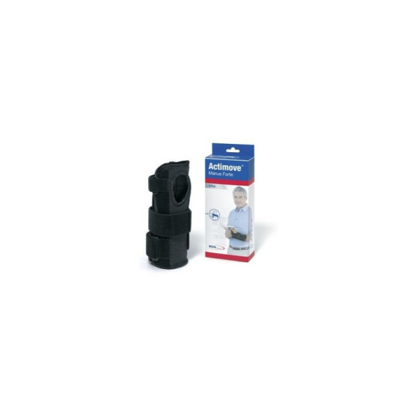 Actimove Manus Forte Suporte Punho_ Preto_ L/Xl_ Esquerdo