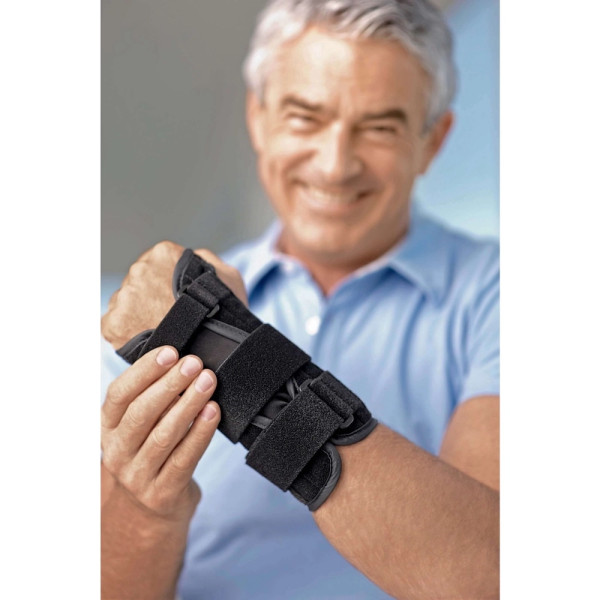 Actimove Manus Forte Suporte Punho_ Preto_ L/XL_ Direita