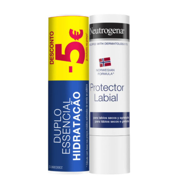 Neutrogena Lábios Stick Hidratante - 3g (x2 unidades)
