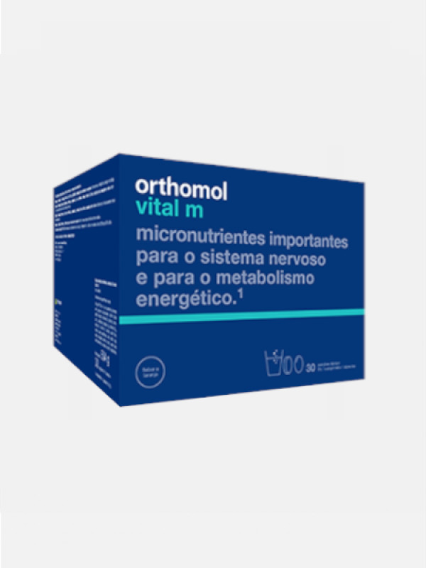 Orthomol Vital M  ( 15 saquetas + 15 cápsulas)