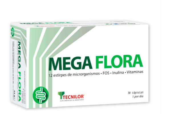 Mega Flora Tecnilor Cápsulas (x30 unidades)