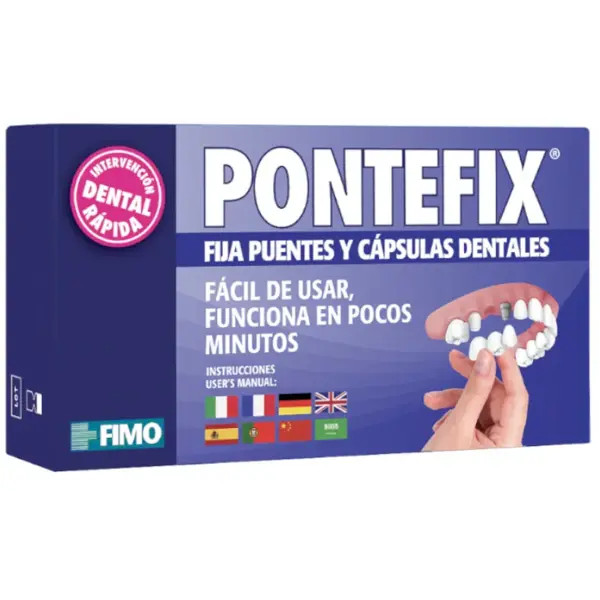 Fimo Pontefix Kit Fixa Pontes & Cápsulas Dentárias