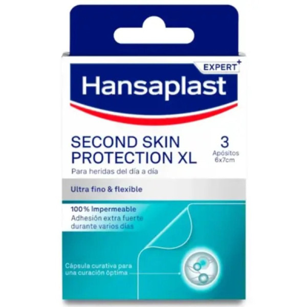 Hansaplast Apósito Protección Segunda Piel XL (x3 unidades)