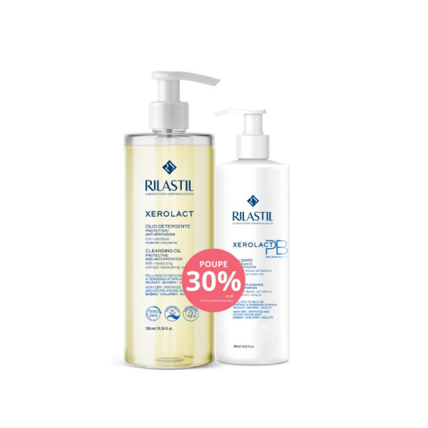 Rilastil Xerolact Oleo Lavante - 750ml + Bálsamo - 400ml (Pack Promocional)