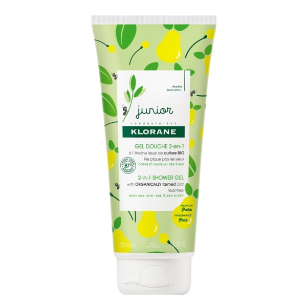 Klorane Petit Júnior Gel Corpo/Cabelo Pêra - 200ml
