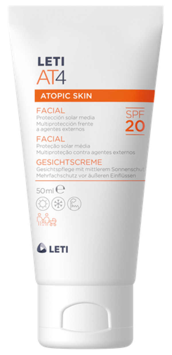 Letiat4 Facial Creme Facial SPF20 - 50ml