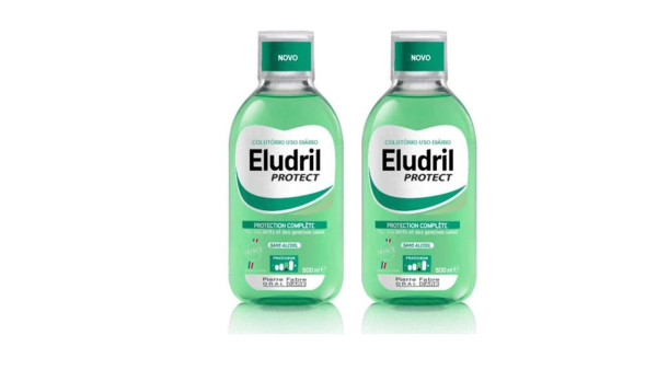 Eludril Protect Colutório - 500ml (Pack Duplo)