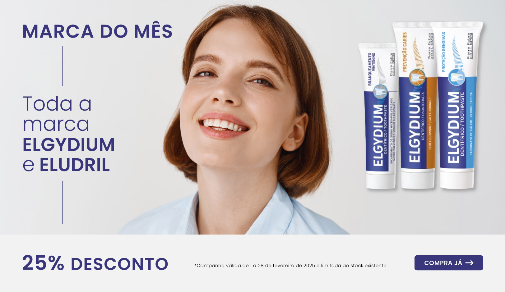 Eludril e Elgydium Marcas do Mês