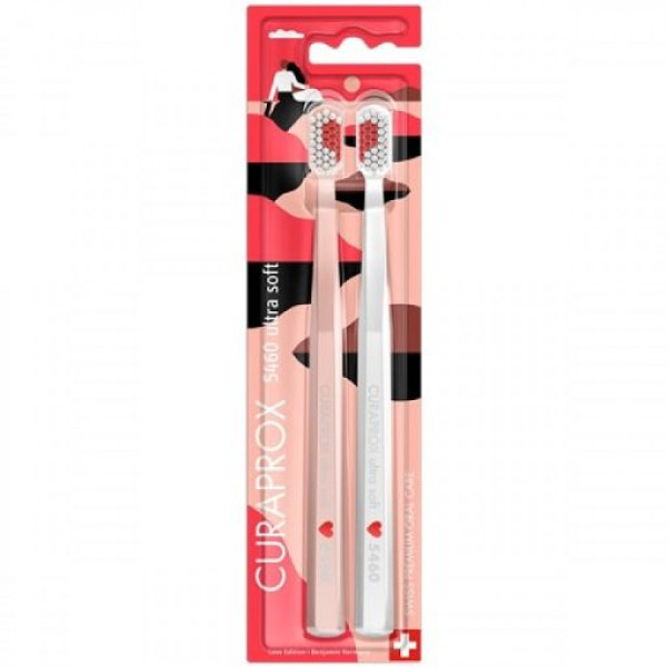 Curaprox CS5460 Escova Dentes Love Edition. 2025 (Pack Duplo)
