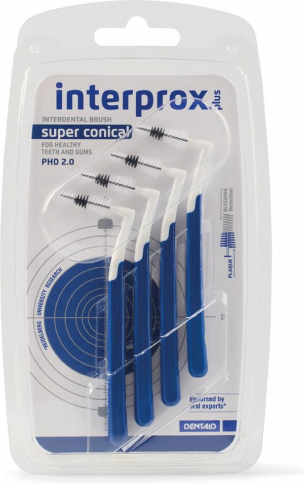 Pincel Súper Cónico Interprox Plus (x4 unidades)