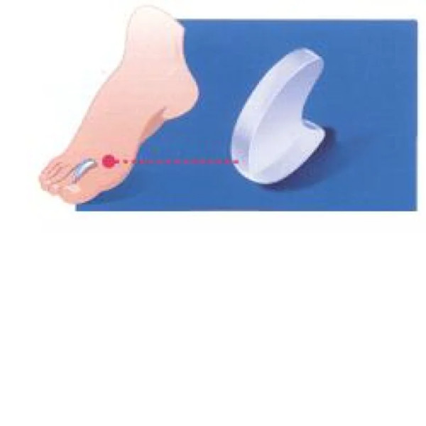 Zanni Separador Dedos Pé Silicone_ Tam. S (ref. 0430)