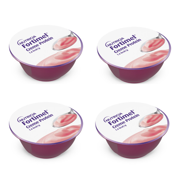Crema Proteica Frutos Silvestres Fortimel - 125G (x4 unidades)