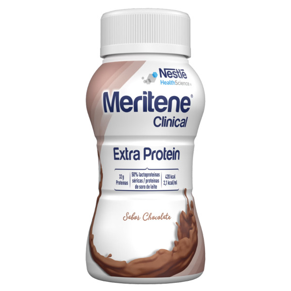 Meritene Clinical Extra Proteina_ Chocolate - 200ml (x4 unidades)