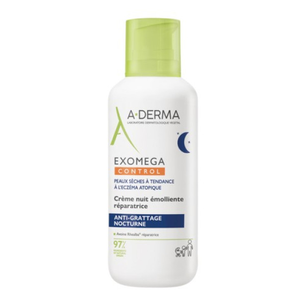 A-Derma Exomega Control Creme Noite Emoliente - 400ml