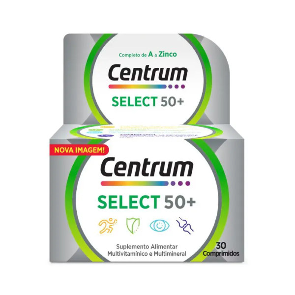Centrum Select 50+  (x30 comprimidos revestidos)