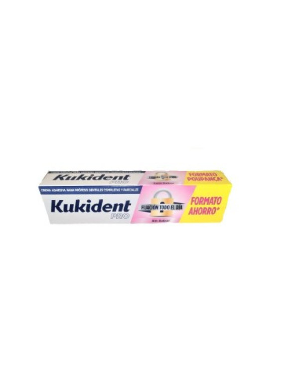Kukident Pro Fixação Todo Dia Creme Adesivo s/Sabor - 70g
