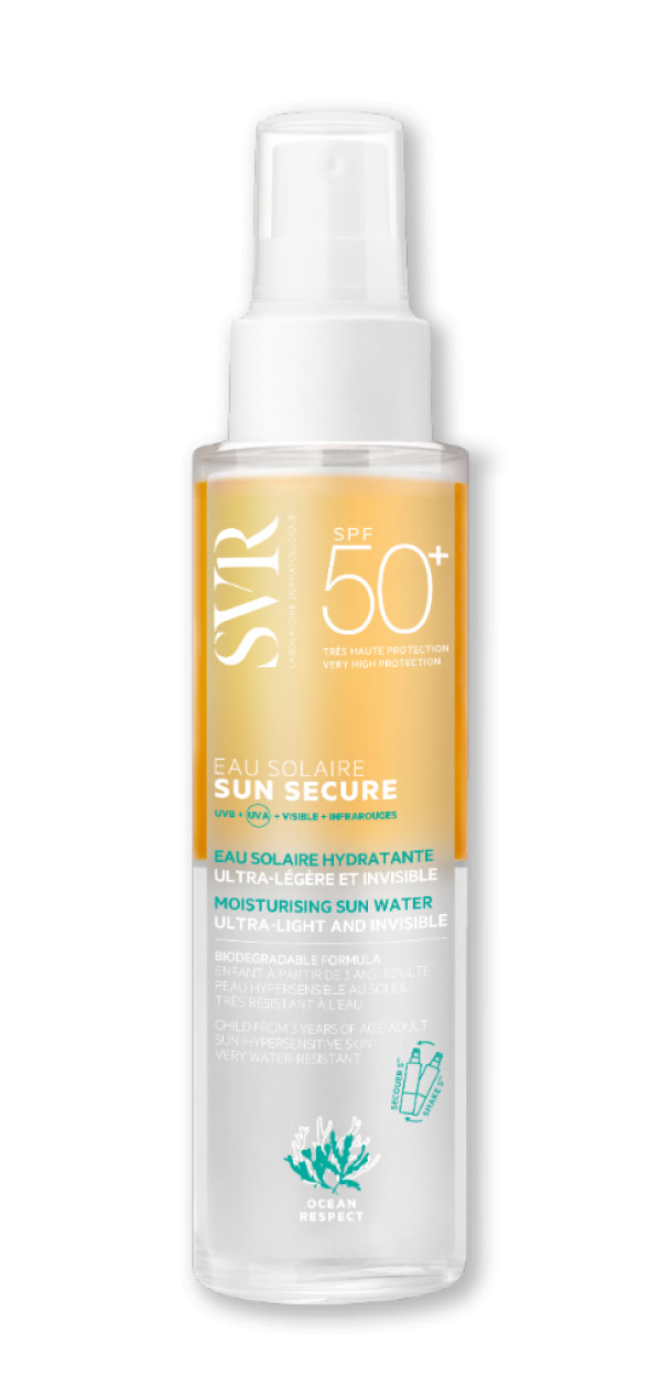 SVR Sun Secure Eau Solaire SPF50+  - 100ml