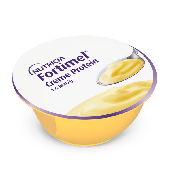 Fortimel Creme Proteina Banana - 125G (x 4 unidades)