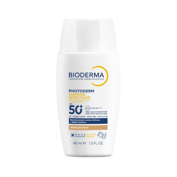 Bioderma Photoderm X Defense Ultra Fluido SPF50+_ Dourado - 40ml