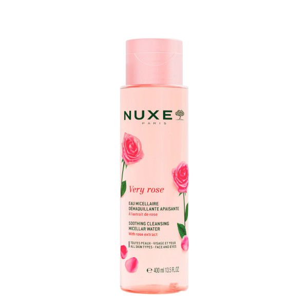Nuxe Very Rose Agua Micelar Desmaquilhante Calmante -  400ml