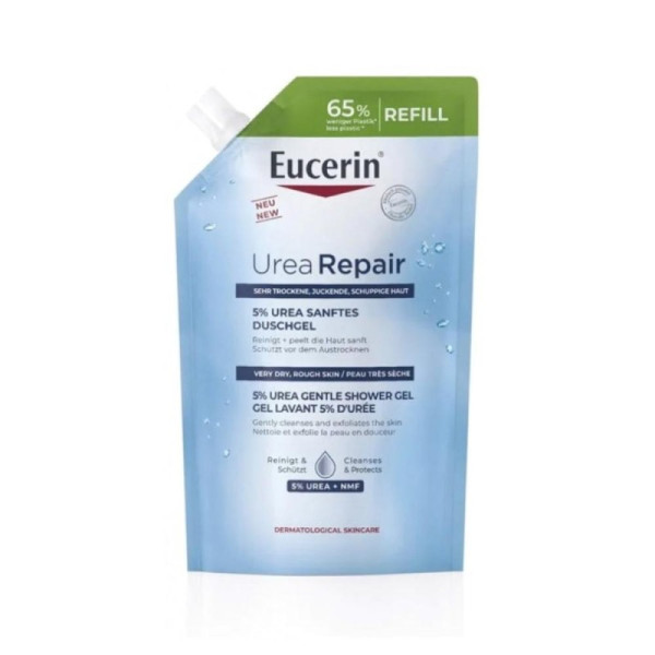 Eucerin Urea Repair Gel Banho Suave_ Recarga - 400ml