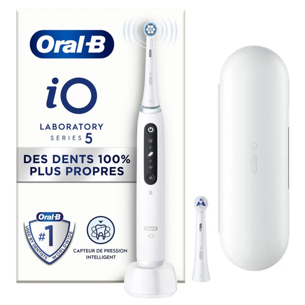 Oral B Laboratorio 5 Escova Dentes Eletrica Branca + Recarregavel
