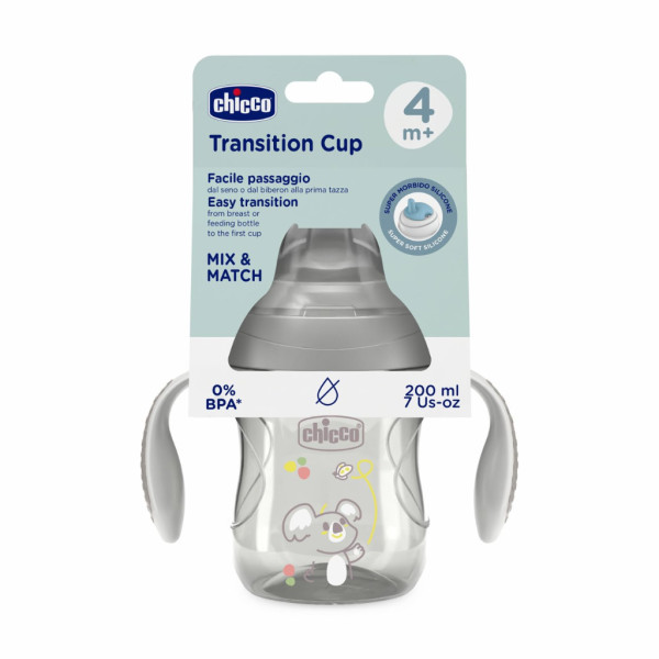 Chicco Copo Transição_ Cinza _ 4M+