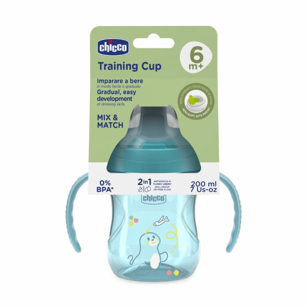 Chicco Copo Aprendizagem_ Azul_ 6M+
