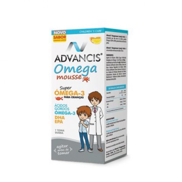 Advancis Omega Mousse Emulsión_ Naranja/Lima - 100ml