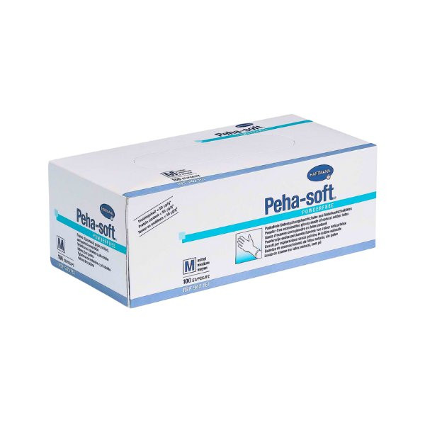 Peha Soft Latex Comfort Luva _Tam. M_ s/ Pó (x100 unidades)